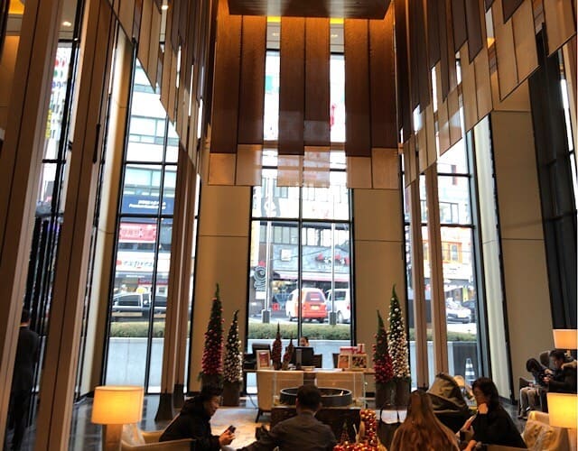 ロビーの雰囲気