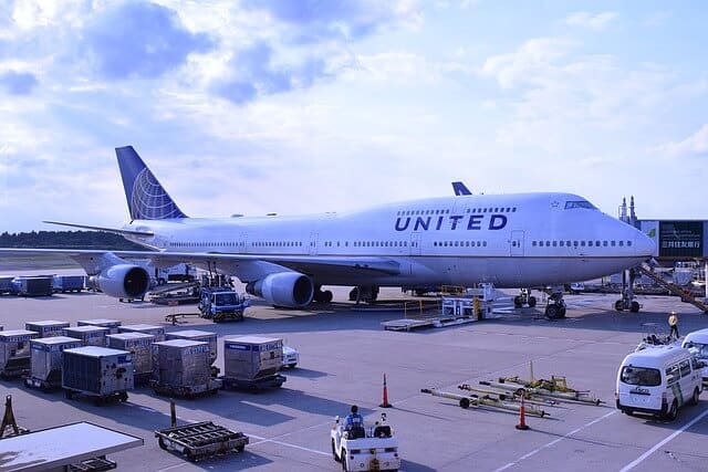 ユナイテッド航空ボーイング747