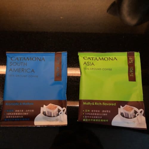 ドリップ式のコーヒー