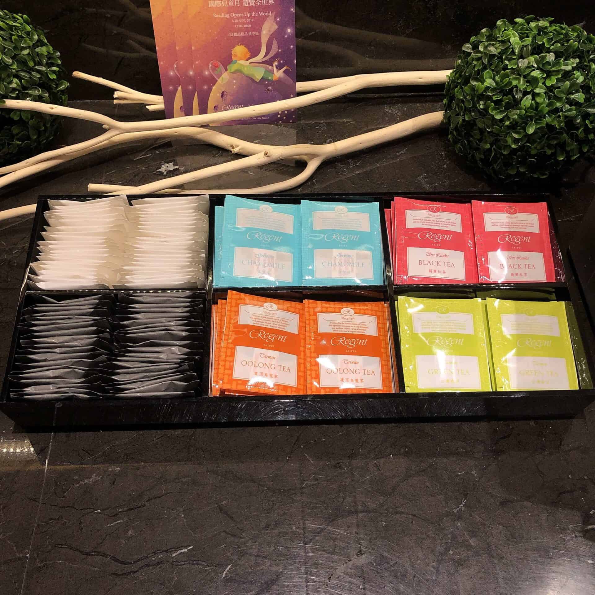 ホテルオリジナルのティーバック