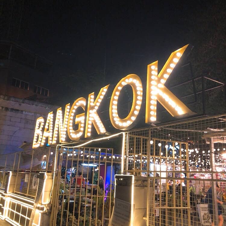 バンコクの文字