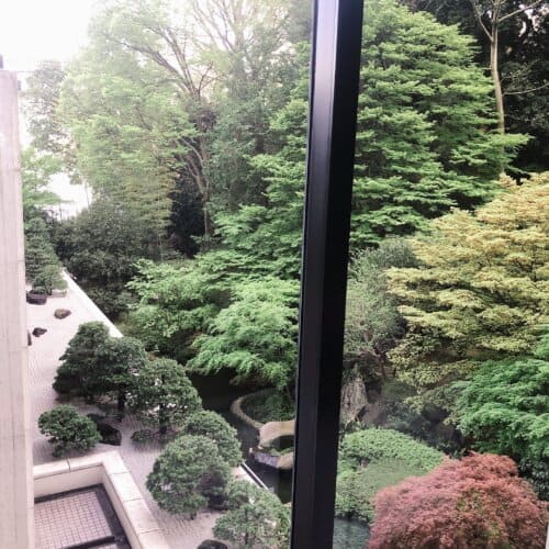 シェラトンクラブから見える日本庭園