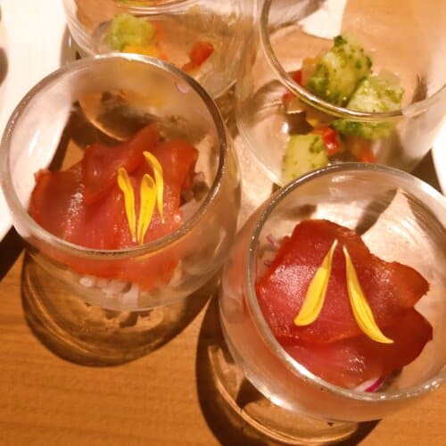 マグロのカルパッチョ