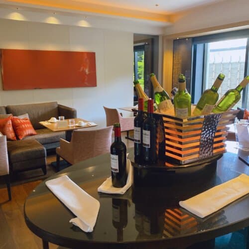 シェラトンクラブのバータイムの様子