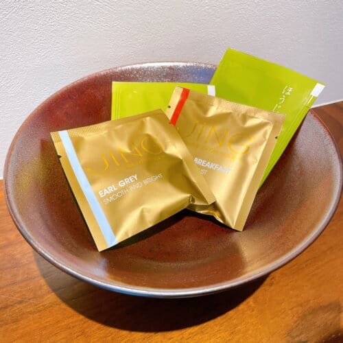 JING TEAのティーバッグ
