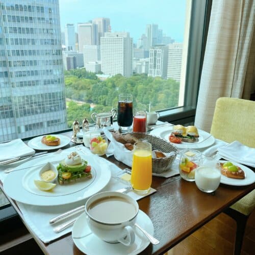 アメリカンブレックファースト全体の様子