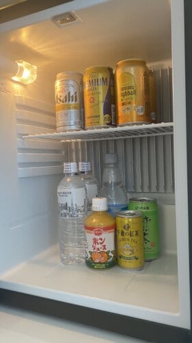 アンダーズ東京の冷蔵庫