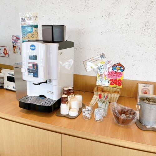 コーヒーマシーンなど