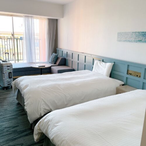 スーペリアツインルームお部屋全体の様子