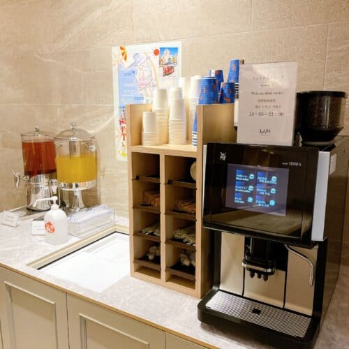 ウェルカムドリンク