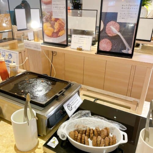 バンズやハンバーグを温められるホットプレート