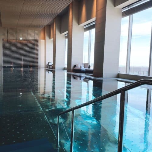 プールエリア全体の様子