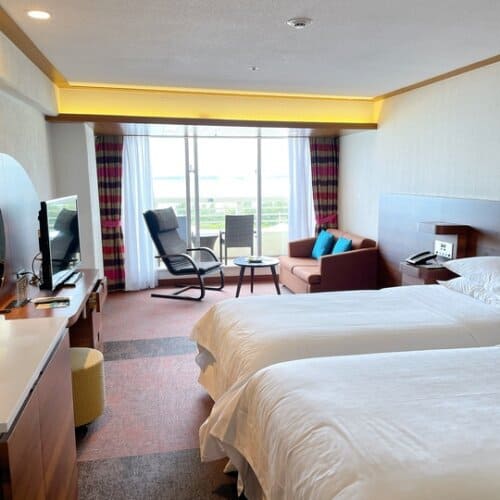 ハイフロアデラックスツインルーム全体の様子