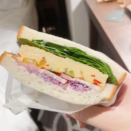 ベジタブルサンドの中身