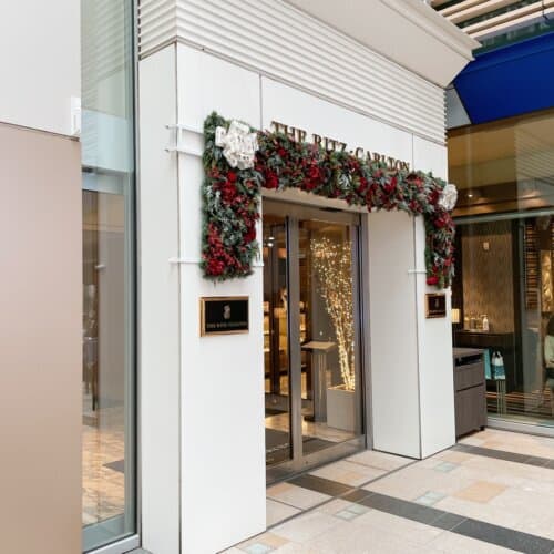 リッツカールトン東京の入り口