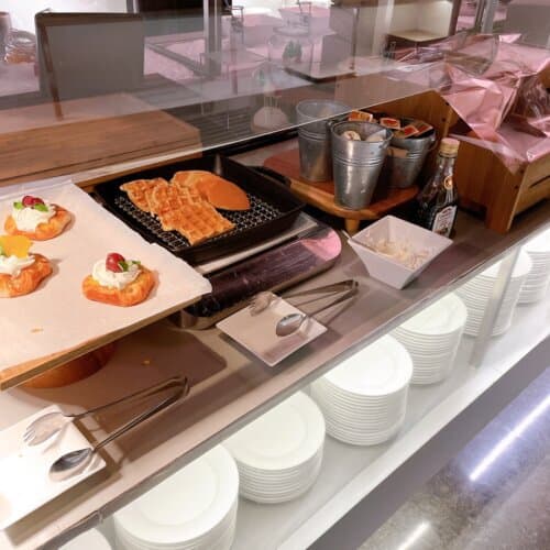 ワッフルやパンケーキ