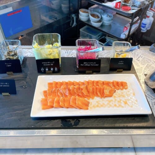 スモークサーモン