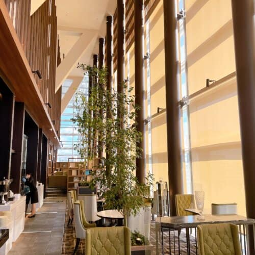 コンシェルジュラウンジ全体の様子