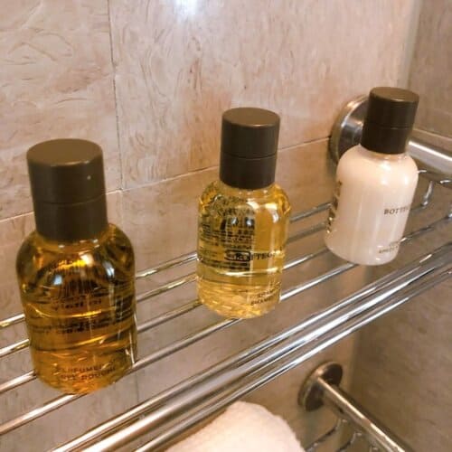 ボッテガヴェネタのバスアメニティ