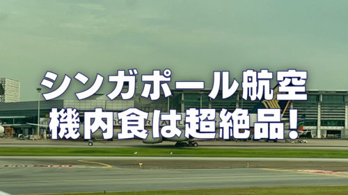 シンガポール航空の機内食は超絶品！エコノミー・ビジネスクラス別に徹底レビュー！ | マイルの覇王｜陸マイラーと旅ブロガー