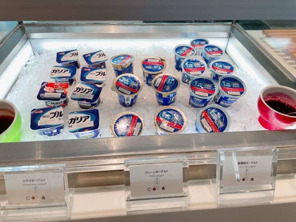 ヨーグルトコーナー