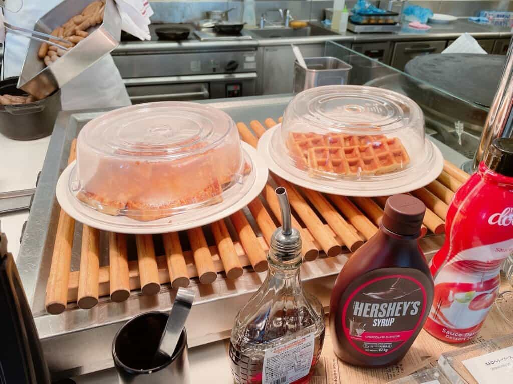 フレンチトーストやワッフル