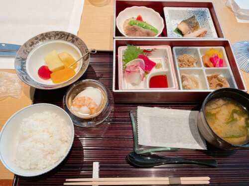 リッツカールトン京都の和朝食