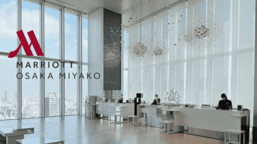 【宿泊記】大阪マリオット都ホテルのプラチナ特典や客室をブログレビュー！