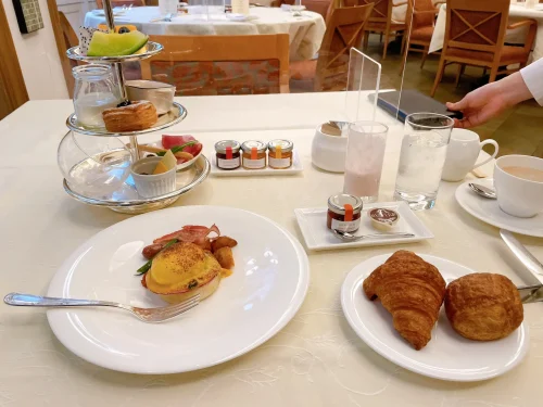 リッツカールトン大阪の朝食
