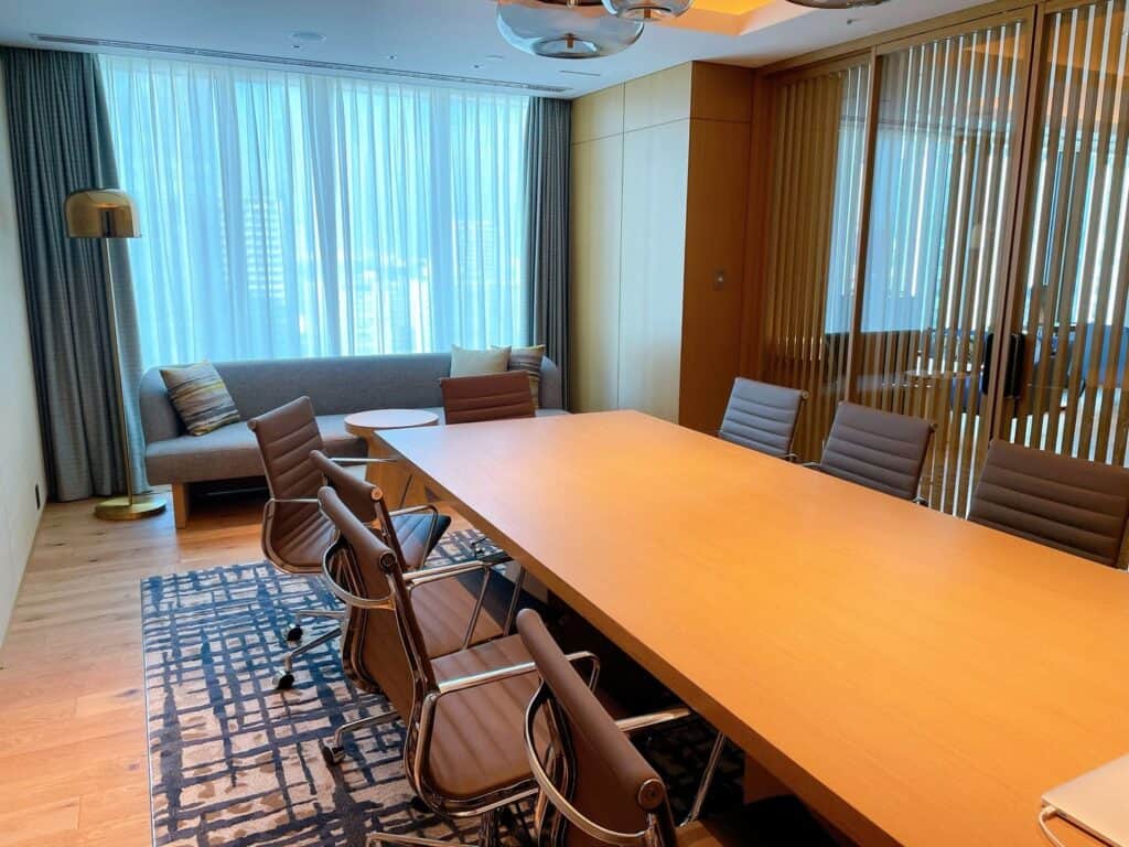 会議室にあるソファ