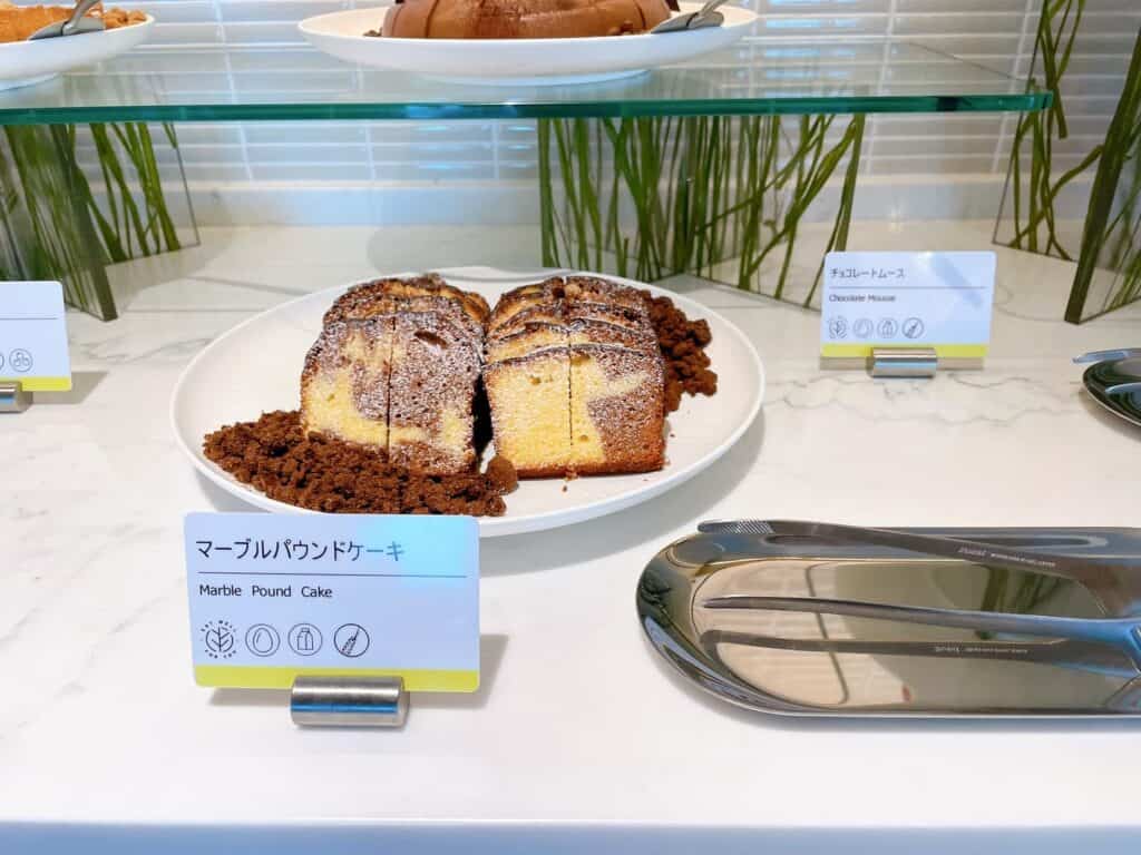 マーブルパウンドケーキ