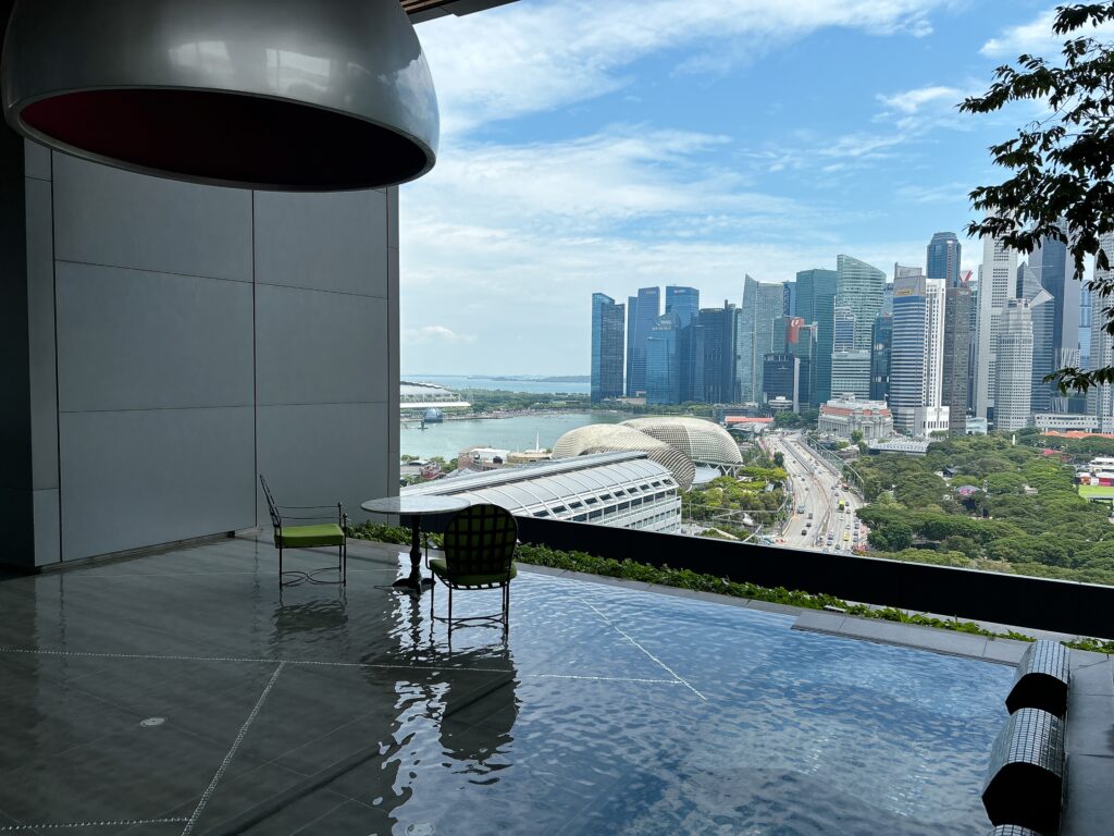 シンガポールの日中の景色