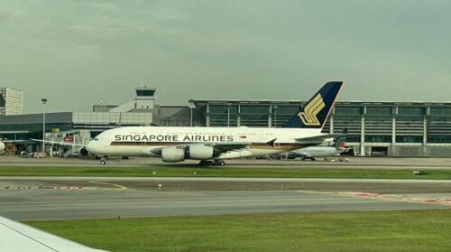 シンガポール航空A380の機材