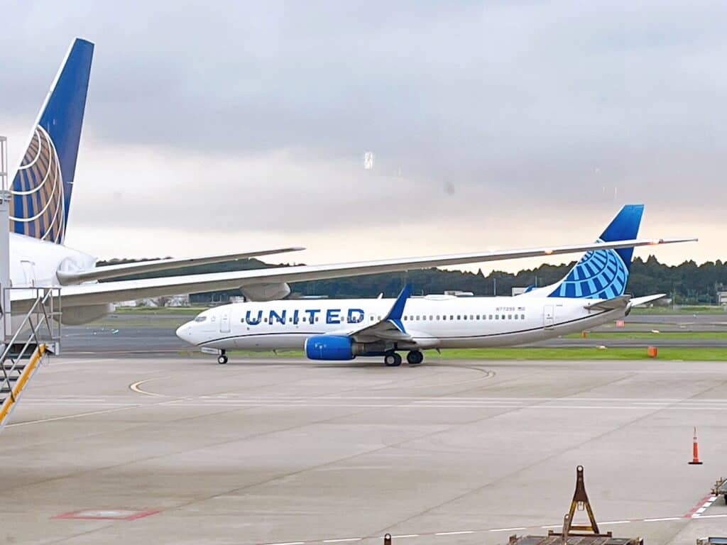 ユナイテッド航空b737