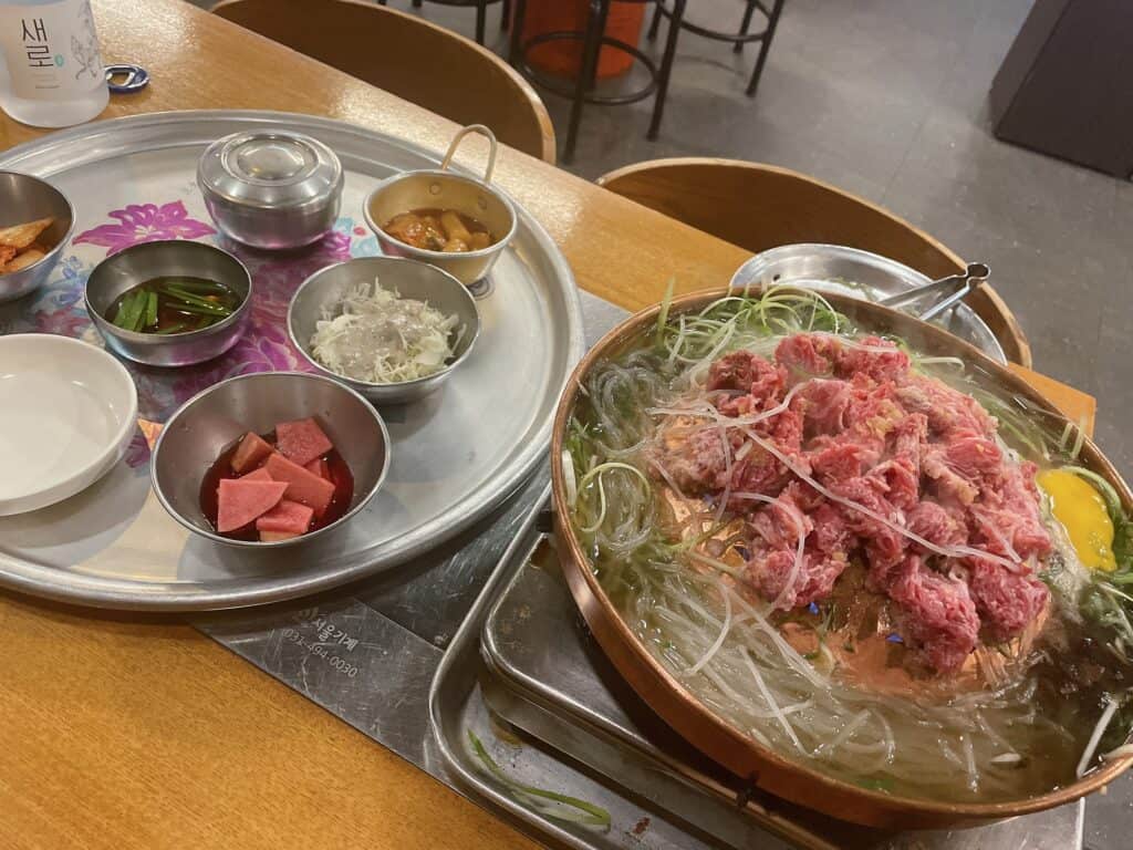 ホンデで食べたプルコギ