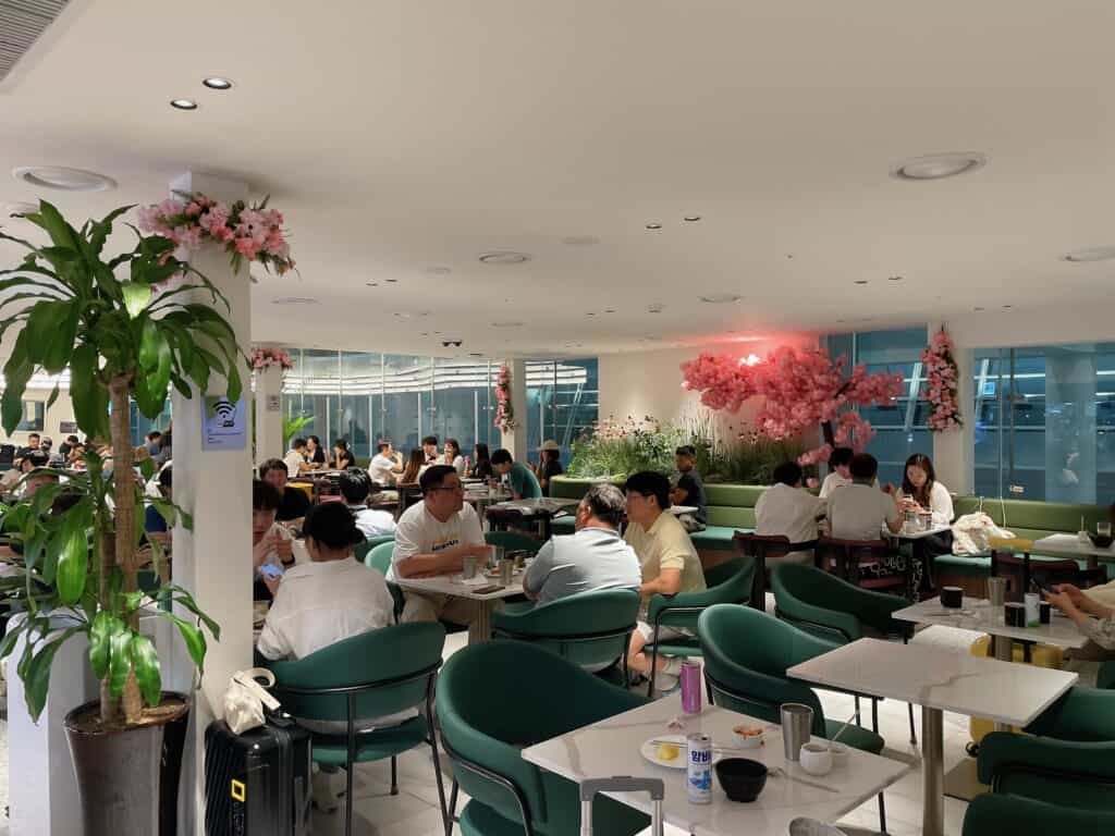 Martina Lounge内の様子