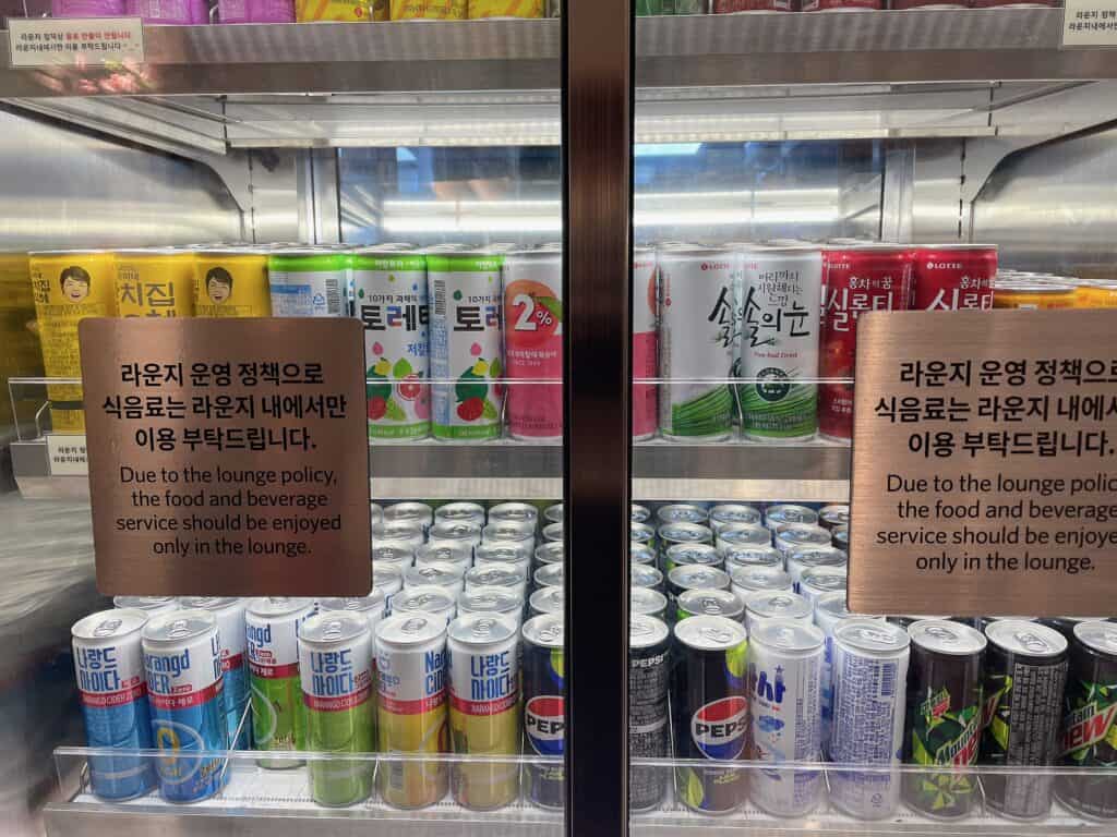 ソフトドリンクコーナー