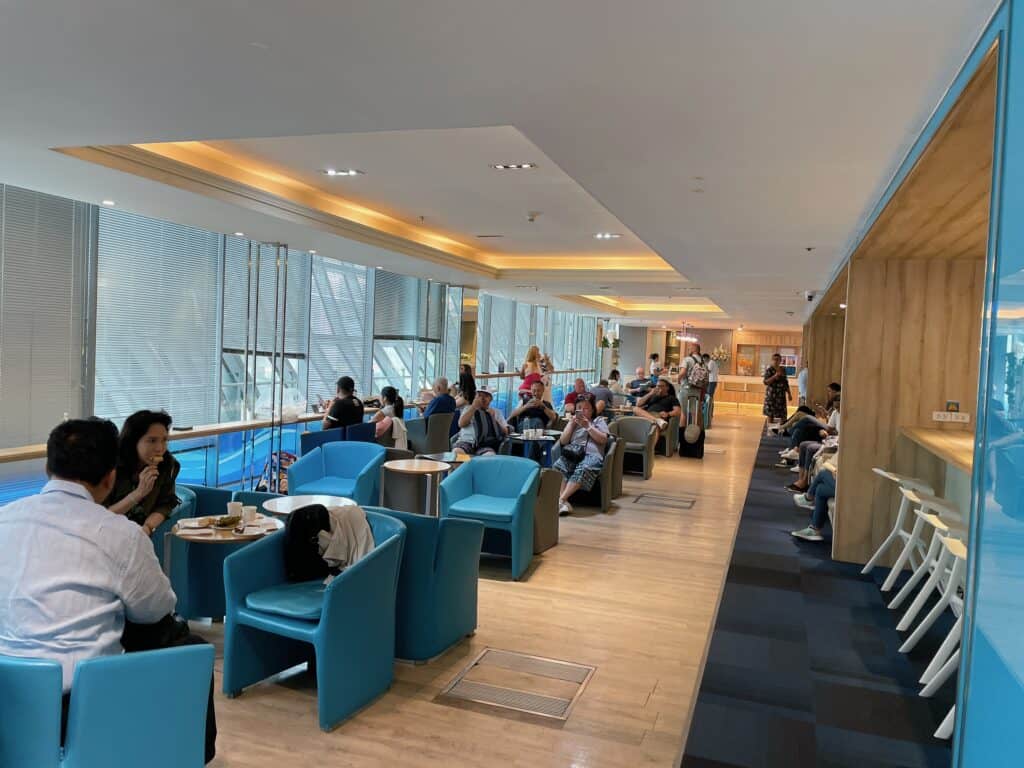 バンコクエアウェイズ内の様子