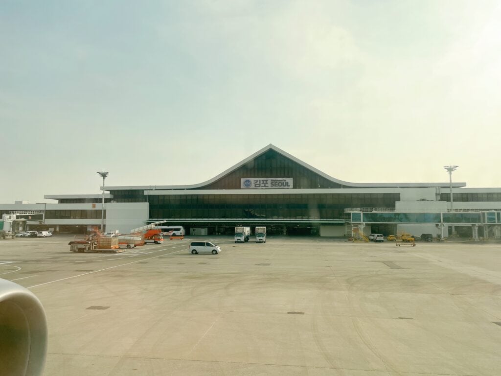 ソウル・金浦空港のターミナル