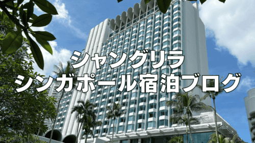 【2025年版】シャングリラシンガポールの客室・朝食・プールをブログレビュー！