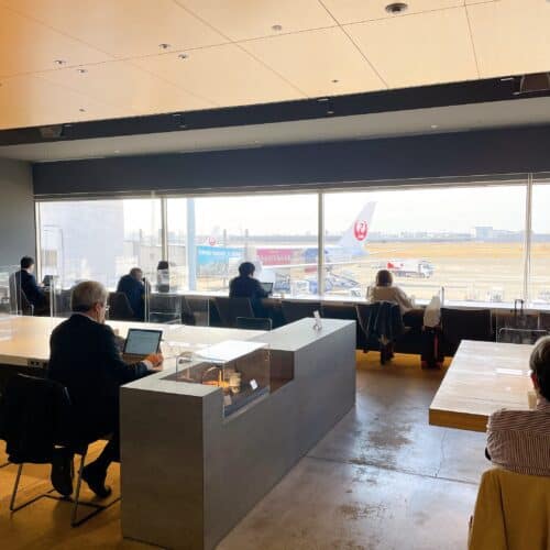 power lounge内の様子
