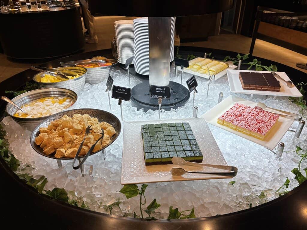 デザートコーナー