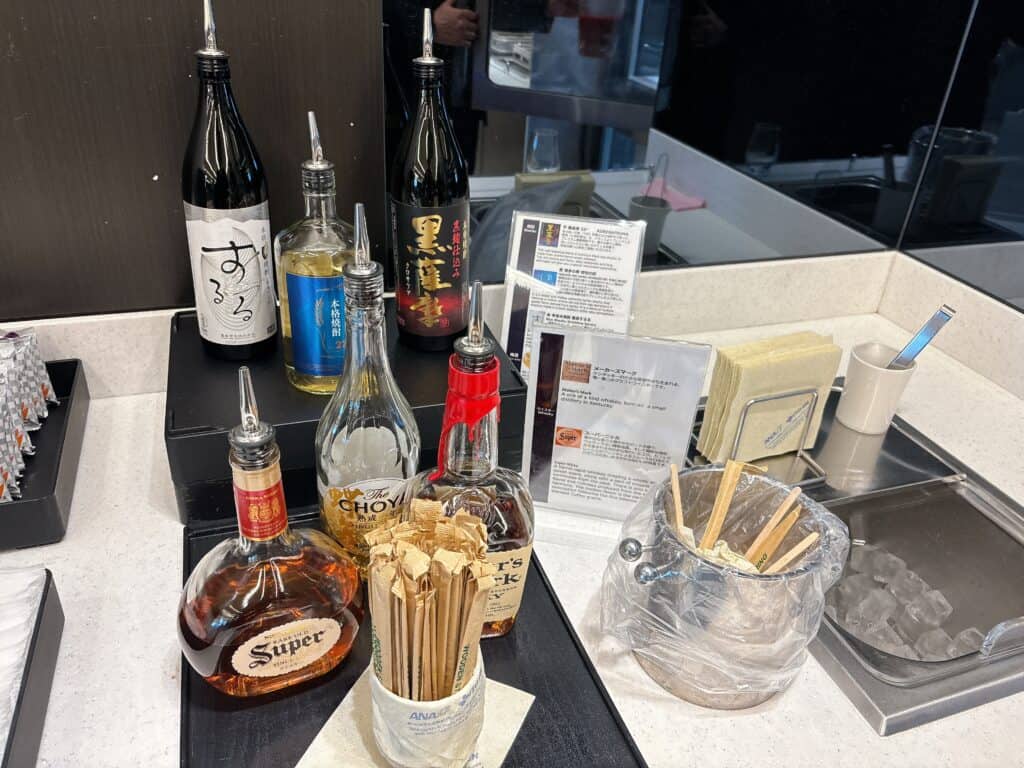 アルコールコーナー