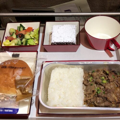 2023年の機内食