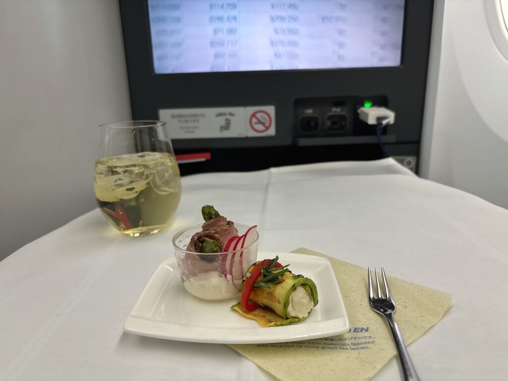 スモークダックとオルゾサラダ