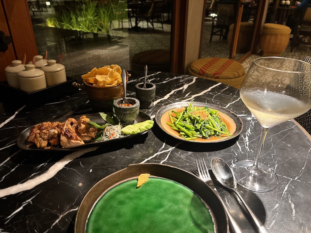 アンダーズパタヤのディナー