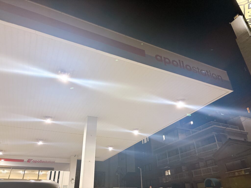 apollostationのガソリンスタンド