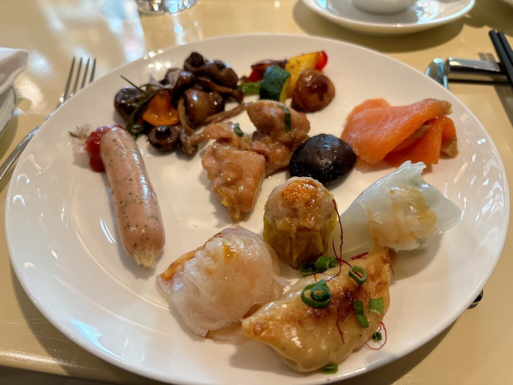 点心系の朝食