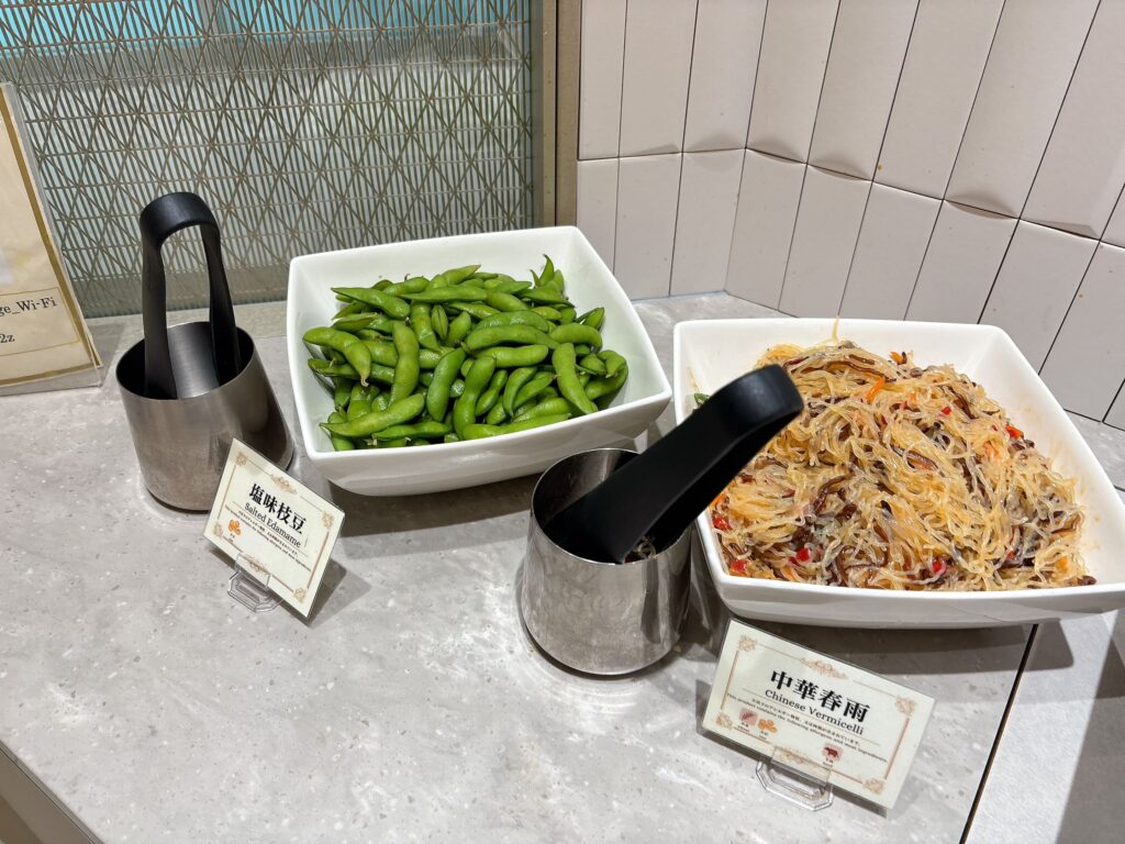 枝豆と春雨
