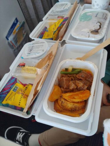 大韓航空の機内食